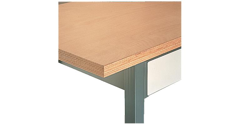 Werkbankplatte Multiplex-Buchenschichtholzplatte 2500x700x50 mm
