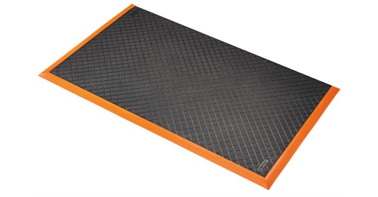 Ergono. Arbeitsplatzmatte 100% Nitril Gummi Safety Stance Solid™ 970x1630x20 mm