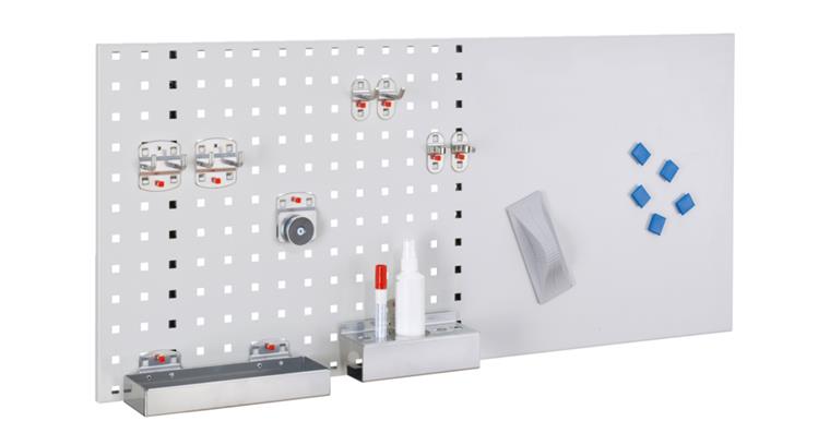 RasterPlan LogoChart storage set 3 1000x450 mm RAL7035