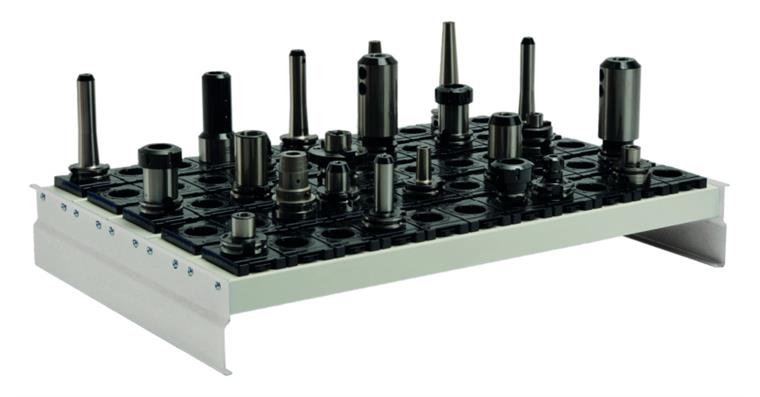 1083973601 CNC-Werkzeug-Aufnahmerahmen 130x900x600 Stahlblech RAL 7035 o. Einsätze f. 83972