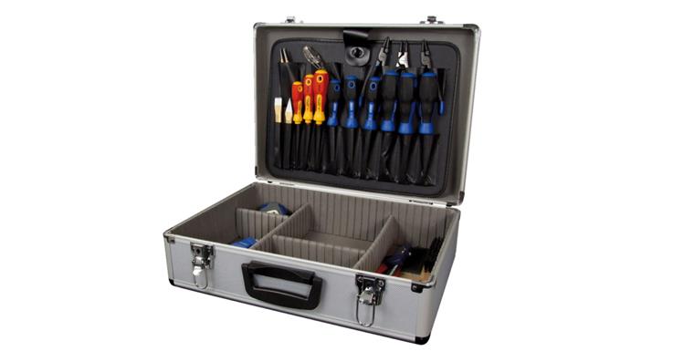 1086311101 Werkzeugkoffer Aluminium LxBxH 450x335x155 mm Tragkraft 10 kg Gewicht 2,85 kg