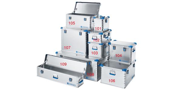 Euro-Box Transportbehälter Volumen 27 Liter Innenmaße 1150x250x220 mm