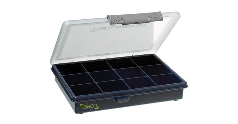 Assortment box Assorter 6-12 175x32x143 mm, 12 equal-sized compartments