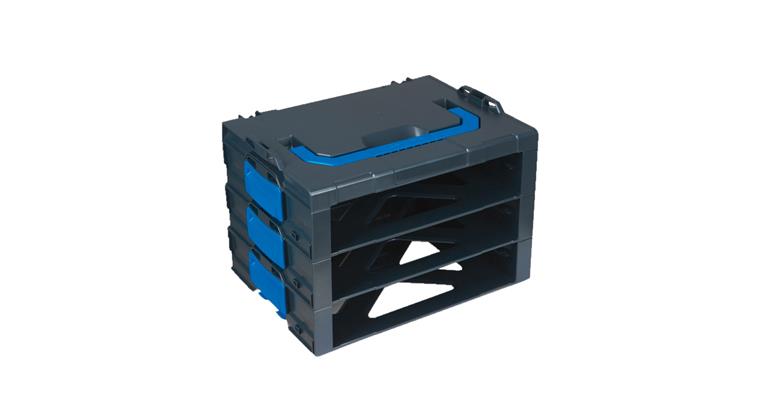 i-Rack G, i-BOXX Rack 3-way (empty) WxHxD 442x304x342 mm