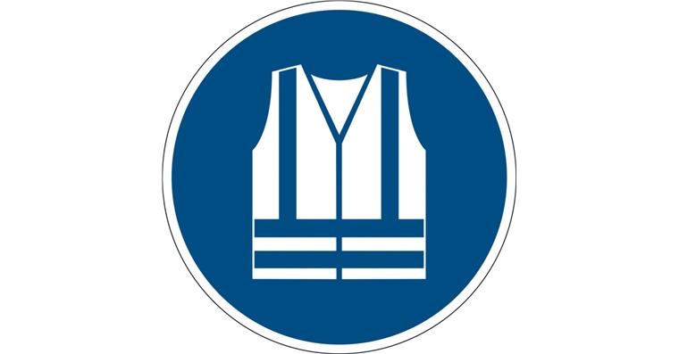 Sicherheitskennzeichen selbstklebend 