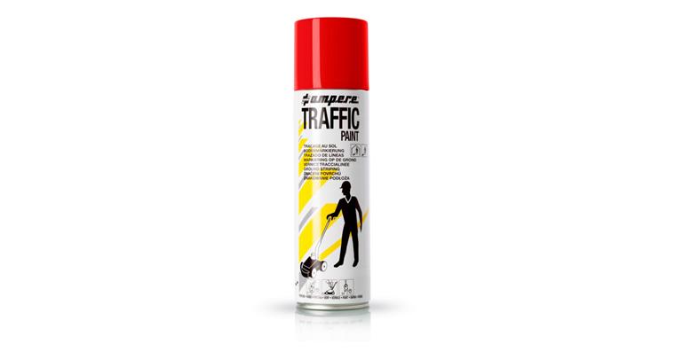 Bodenmarkierfarbe Traffic rot 500 ml Dose