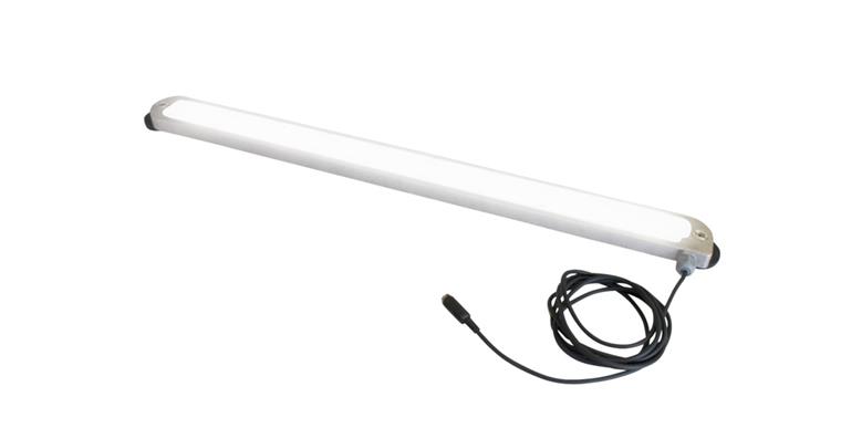 LED-Maschinenleuchte LICHTLEISTE 25 Watt 3200 lm IP 67 560x50x15 mm