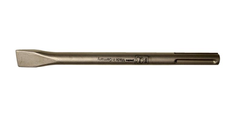 Flat chisel with SDS-max chuck length 280 mm width 24 mm in heat-treated steel