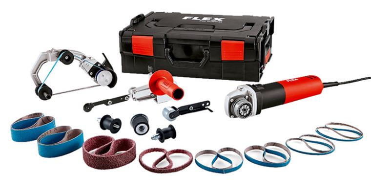 1091541101 Rohrbandschleifer und Bandfeile-Set TRINOFLEX BRE 8-4 INOX
