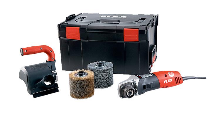 TRINOXFLEX BBE 14-3 110 brushing machine set