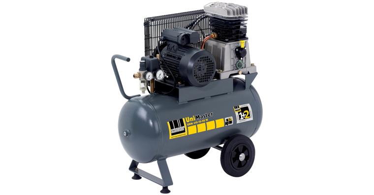 Portable compressor UniMaster UNM 410-10-50 W 820x410x810 mm 10 bar 2.2 kW