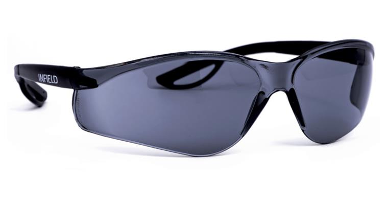 Safety goggles Raptor black lens grey