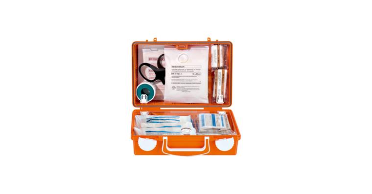 1093009710 Erste-Hilfe-Koffer Quick CD orange Füllung nach DIN 13157 260x170x110 mm