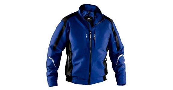 Wetterblouson kornblau/schwarz Gr.3XL