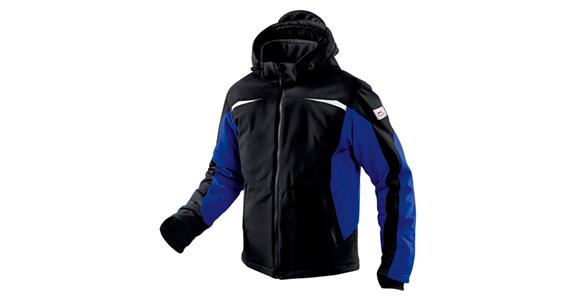 Winter-Softshell-Jacke schwarz/kornblau Gr.XXL