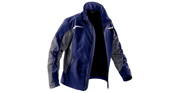 Softshell jacket Light dark blue/anthracite size XXL