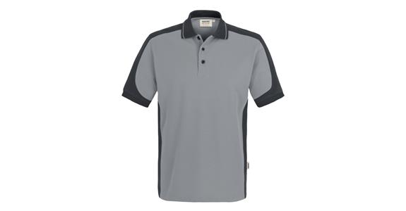 Polo-Shirt Contrast Mikralinar® titan/anthrazit Gr.4XL