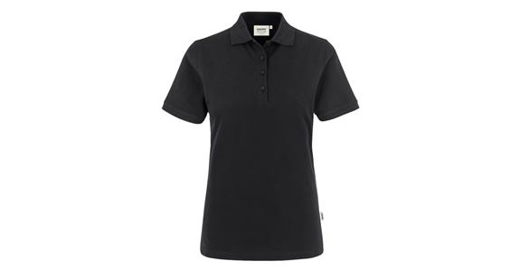 Damen Polo-Shirt Classic schwarz Gr.XXL