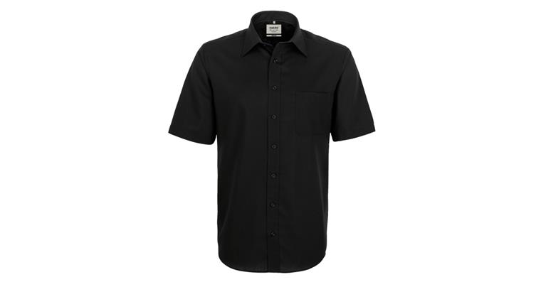 Kurzarm-Hemd Business schwarz Gr.XXL