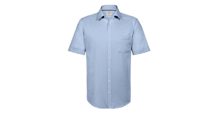 Kurzarm-Hemd Business hellblau Gr.XL