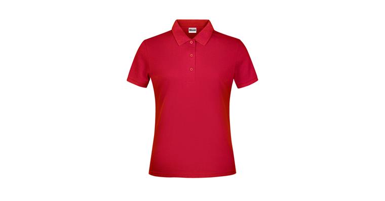 Polo-Shirt Damen rot Gr.XXL
