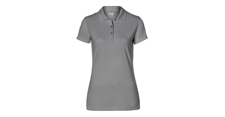 Polo-Shirt Damen mittelgrau Gr.L