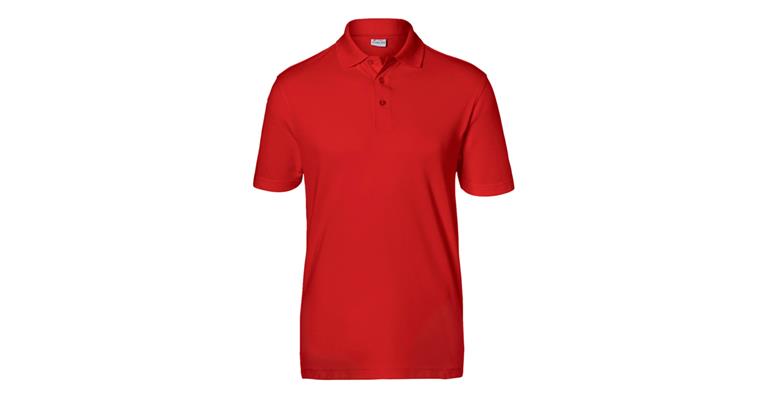 Polo-Shirt mittelrot Gr.XS