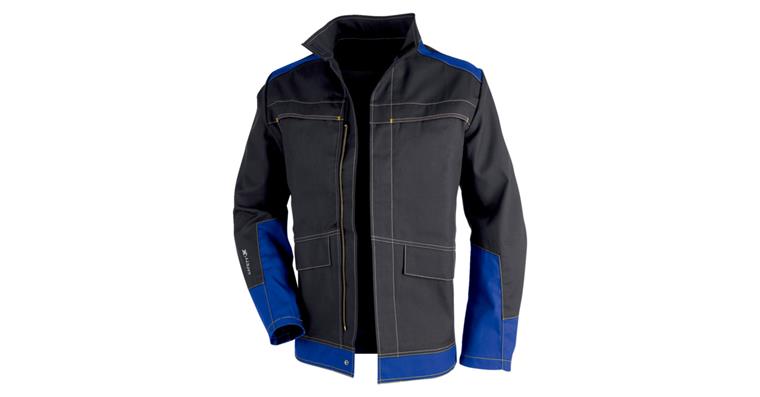 Jacke SAFETY X6 anthrazit/kornblau Gr.62