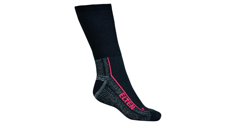 Funktions-Socke schwarz-grau Gr.39-42