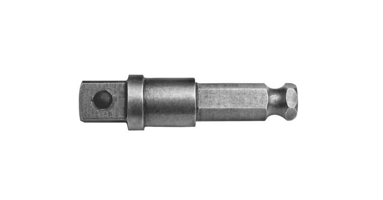 Werkzeugschaft 7/16' E 11,2 Abtrieb 1/2' 75 mm lang