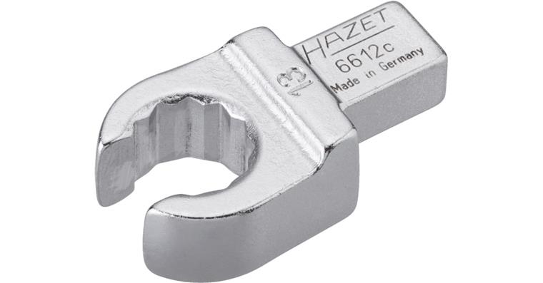 Ring-Einsteckwerkzeug offen 19 mm, Einsteckvierkant 9x12 mm