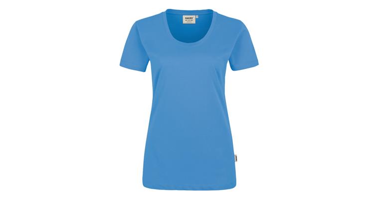Damen-T-Shirt Classic malibublau L