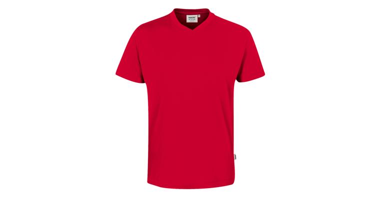 V-Shirt Classic rot XL