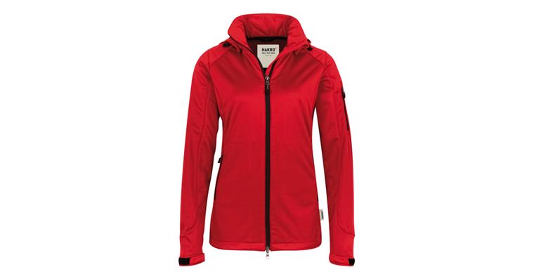 Ladies' softshell jacket Alberta red L