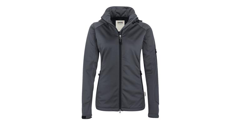 Damen-Softshelljacke Alberta anthr. L