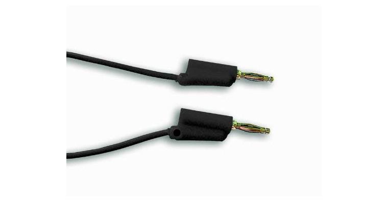1004008283 Measuring lead 1.5 mm2 100 cm black