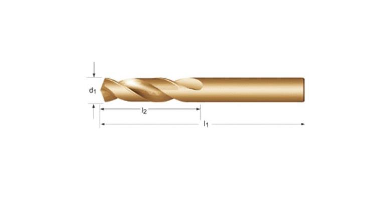 Spiralbohrer DIN 1897 HSS-Co kurz Ø 8,3 mm