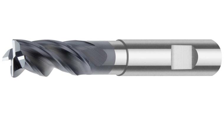 VHM-HPC-Torusfräser lang 35/38° DIN 6535 HB VHM-TiAlN 4 Schneiden R=2,5 Ø 10 mm
