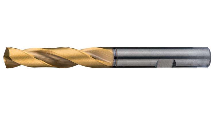 SC high-perf. drill bit 4xD DIN 6535 HB TiAlN+TiN tip angle 140° dia. 6.2 mm