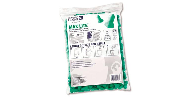 1002681613 Gehörschutzstöpsel Maximum Lite Nachfüllpackung mit 200 Paar, lose