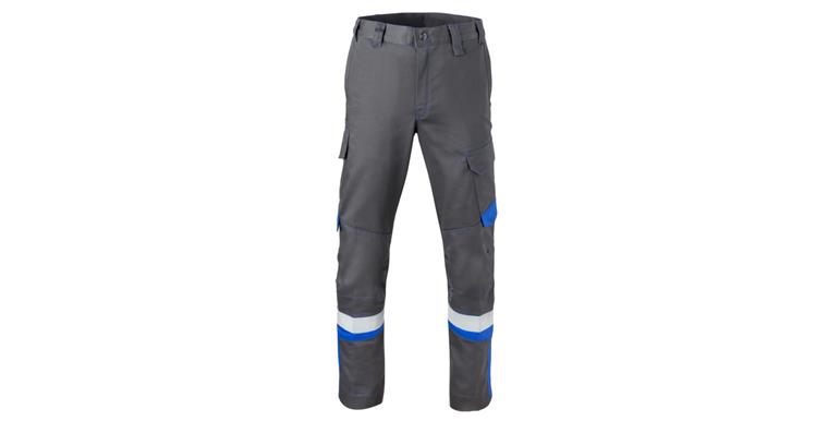 1002678940 Bundhose 5Safety Image+ Störlichbogen Klasse I grau/kornblau Gr.102