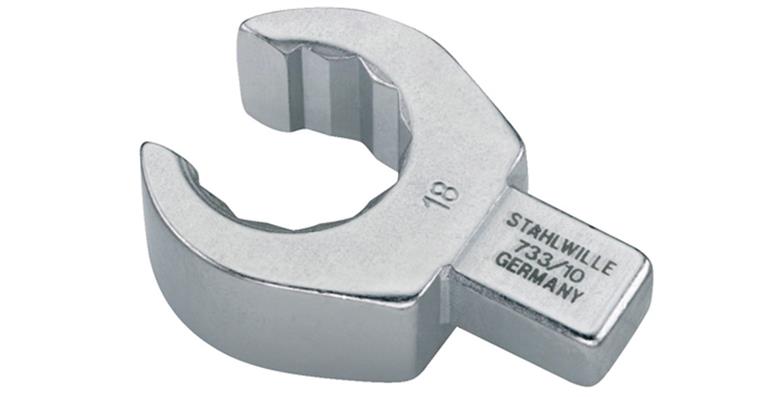 Ring-Einsteckwerkzeug offen 13 mm, Einsteckvierkant 9x12 mm