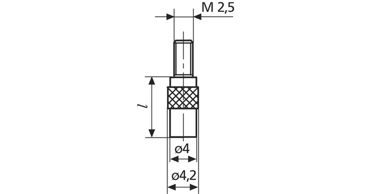 Planeinsatz hartmetallbewert 903 H, Länge 15 mm