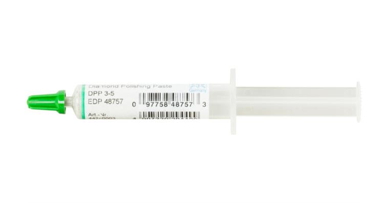 1001438818 Pferd diamond polishing paste DPP 3-5 grain size 3 µm, cover cap colour: green