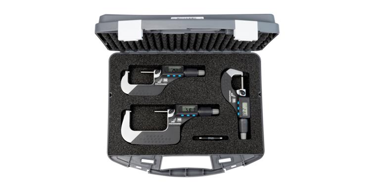 1001334627 TESA Bügelmessschrauben 0-75 mm MICROMASTER