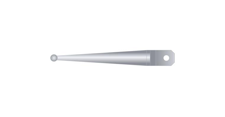 1001331870 TESA Messeinsatz für GT 31 Kugeldurchmesser 3 mm HM