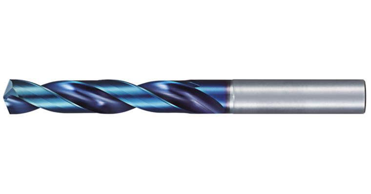 SC twist drill bit AquaREVO 5xD DIN shank tip angle 135° dia. 6.7 mm