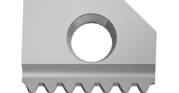 1001245240 HM-Gewindefräsplatte K10 60° P1,5mm