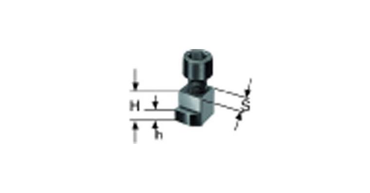 Sliding blocks f chuck set serration groove width 25.5mm/M20 Forkardt Schunk SMW