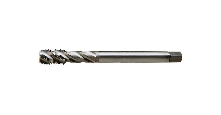 Blind hole screw tap M DIN 376 40° shape C 2xD HSS-E exposed teeth M16